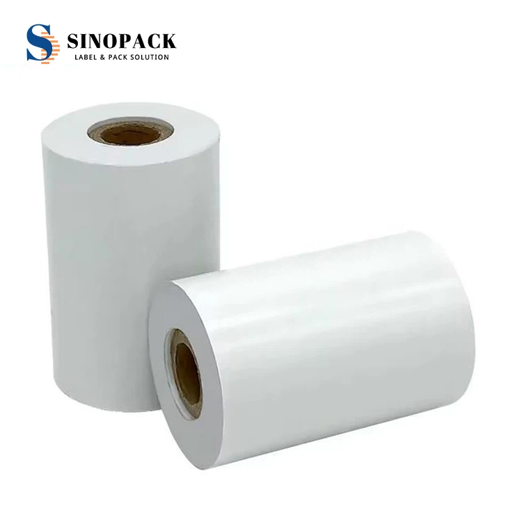 자체 접착 매트 화이트 폴리프로필렌